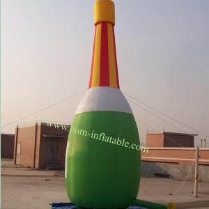 China Inflatable bottle model carton character , inflatable bootle shape, advertising bottle factory