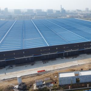 Prefab Steel Structure Warehouse with Large Span Q235B Q355B