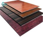 4mm 5mm 6mm Aluminium Composite Panel Wood Finish Wood Color Acp ISO9001