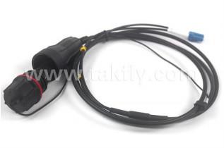 Fullaxs-DLC Waterproof Fiber Patch Cord for LTE LSZH Outer Sheath Material 5.0mm