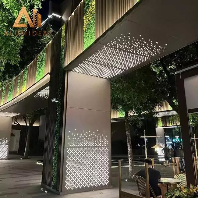 Aluminum Perforated Exterior Metal Panel
