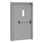 Apartment Honeycomb 1.5H Fireproof Steel Exit Doors