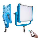 RGBW 200W Portable LED Film Lights , Compact AI-2000C LED Camera Light Panel