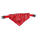 Double Layer Dog Neck Scarf Holiday Dog Bandanas Fashion Style