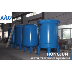 China 100 M3 Per Hour 6mm Steel Ion Exchange Water Purifier on sale