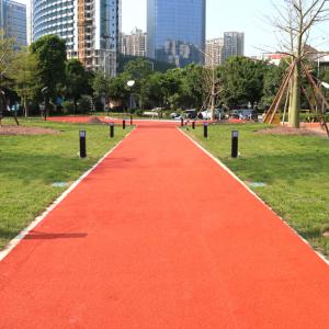 China Commercial-Grade Heavy-Duty &amp; UV-Stable Rubber Jogging Track EPDM Walkway Waterproof Trackway Installation factory