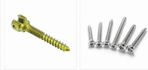 China Titanium Broken Ankle Surgery Screws M4 Medical Bunion Fastener For Foot on sale