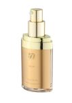 Eye Shape Acrylic Cosmetic Bottle with 61*42mm Bottle Size Sealing Type Pump