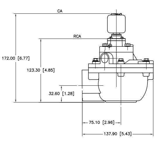 1.5'' RCA45T Goyen Type Remote Pilot Pulse Valve RCA45T000 RCA45T020 1