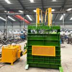 Hot Sale Vertical Hydraulic Scrap Used Tire Baling Bailing Baler Machine for