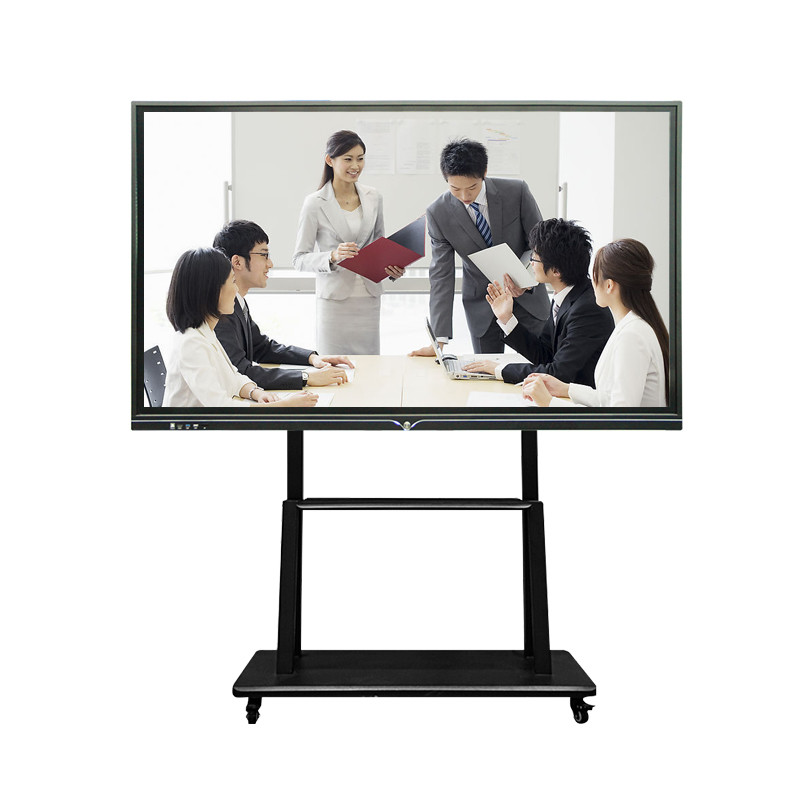 China Totem 4K 20 point touch screen interactive kiosk factory