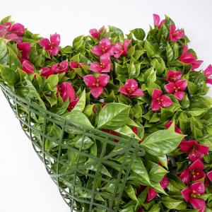 China Vertical Garden Artificial Green Walls Plant Panel Plastic Greenery Hedge For Indoor factory