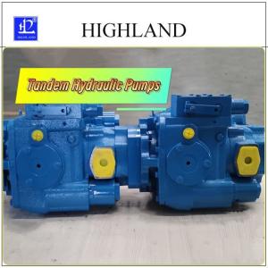 China 90Ml/R Tandem Hydraulic Pumps Harvesting Machinery Hydrostatic Pump factory