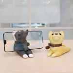 Angle Adjustable Cute Cell Phone Stand For Desk Dog Phone Holder Animal Desk