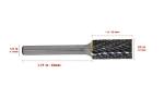 G SG Pointed Tree Tungsten Carbide Bur Metal Abrasives Tools For Steel And