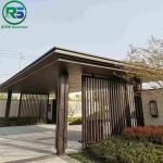 Aluminum Wall Panels 0.6-3.5mm Thickness in Wine Red for Versatile Protection