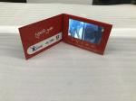 Rechargeable Battery LCD Gift Card Customized Printed , size A4 brochure with
