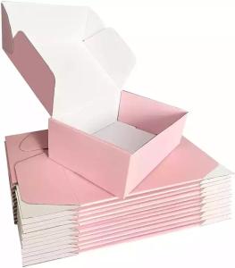 China Paperboard Liner Type Customized Corrugated Shipping Mailer Boxes with Custom Logo factory