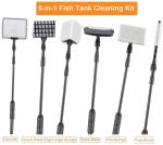 Freshwater Telescopic Handle Aquarium Cleaning Tool