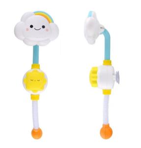 China Cloud Bathroom Plastic PC Electric Sprinkler Shower Perfect for Children's Bath Time factory