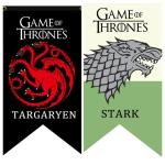 75D 100D 150D Polyester Custom Wall Banner CMYK Printed 14x21cm
