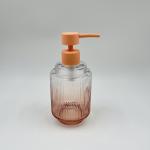 Easy To Clean Bathroom Accessories Set Ombre Orange Color Round Shape with