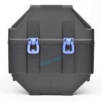 For 25PCS 12 Inch Wafer Flex Frame Shipper Conductive PP Black Wafer Storage Box
