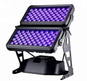 China 96pcs 10w RGBWA Exterior Wall Washer / City Led Lights 80000 Hour Lifetime factory