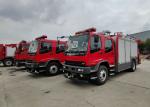 Aluminum Alloy 4x2 Drive Water and Foam Combined Fire Truck for Fire Suppression