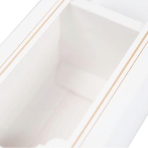 Custom Recyclable Kraft Paper Macaron Cookie Biscuit Packaging Box with Clear