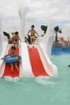 Customized Fiberglass Small Water Pool Slides Designed For Water Park Games