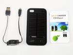 Pink / Rosiness / Black 2400mAh 5V/0.5A IPhone 4 Extender Battery Solar Power