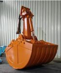 24-38 Ton Mechanical Grab Bucket Excavator Clamshell Bucket For PC240 ZX360