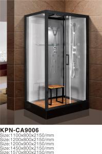 China Corner Shower Cabine with Modern Design and Free Standing Installation factory