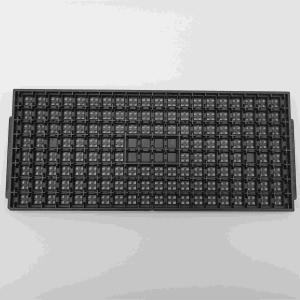 China Custom Non Standard Height MPPO Matrix IC Chip Tray Meet ISO 9001 factory