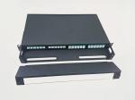 96 Cores 1U MPO Patch Panel Enclosure 4 bays wide 24 LC ports MTP Cassette