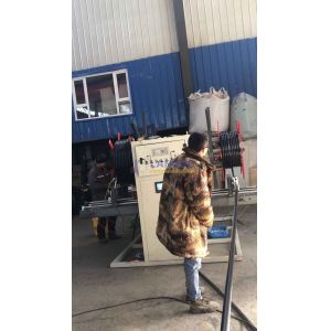 16-160MM PE HDPE Pipe Winder Plastic Soft Hose Coiler Machine With Single Double