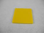 Heat resistance 180 ℃ Nylon Parts , Nylon sheet / Plate bar insulation Yellow