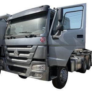 China Used Sinotruk Tractor Truck 371HP WEICHAI Diesel Engine Capacity 8L Rear Camera None factory