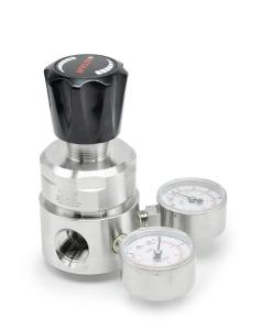 China High Pressure 3500psi Double Gauge Regulator SS 316 Stainless Steel Pressure Reducers factory
