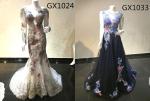 Ladies Long Sleeves Vintage Evening Gowns , Multi Color Vintage Party Dresses