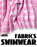 Spring Season Recycled Swimwear Fabric For Adult Swimwear Production