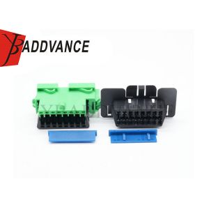 China 953490-3 16 Pin Female Automotive Fault Scanner OBD 2 Diagnostic Connectors on sale
