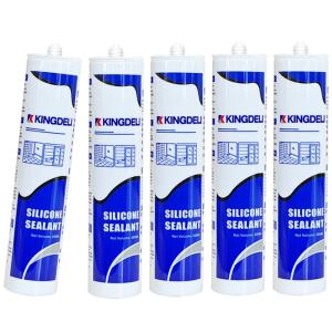 China Price Acetic RTV Adhesive Glue GP Silicona Waterproof Glass Silicone Sealant factory