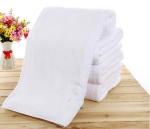 Extra big bath towel as 80*180cm, 800g white plain terry hotel towel for