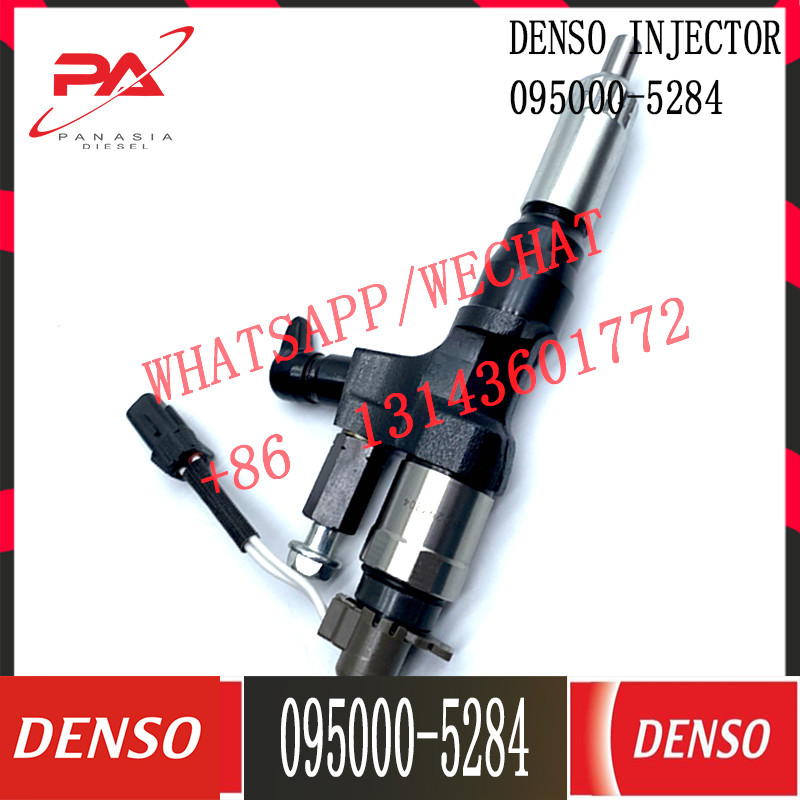 Original common rail fuel injector 095000-5284 for Truck J08E 23910-1360, 23670-E0291, 23670-E0290