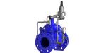 Flange Connection Pressure Sustaining Valve 0-80°C Operating Temperature