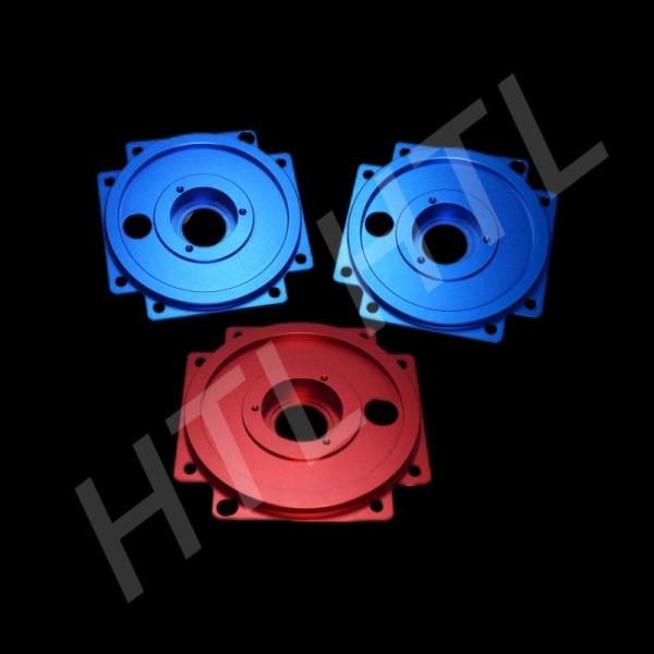 China CNC Customizable Custom Stainless Steel Parts With Silver Anodized Surface factory