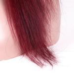 Genuine Virgin Hair Lace Wigs , Black To Red Remy Lace Wigs Human Hair