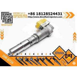 China CAT 3412 Truck Engine Fuel Injector 198-4752 104-3377 20R-0759 for Spray Valve System Spare Parts on sale
